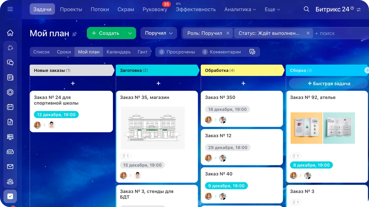 Прозрачная работа команды